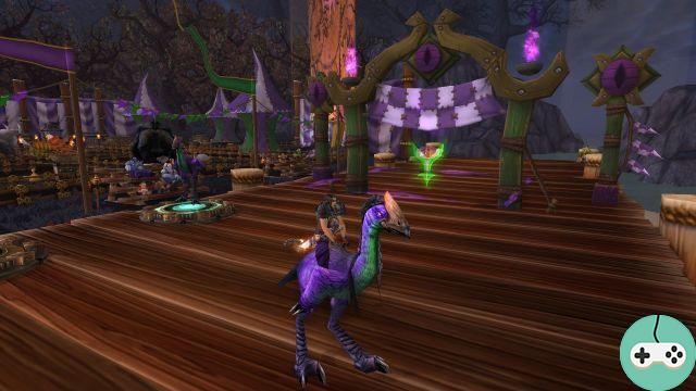 WoW - Darkmoon Faire: corrida de abril