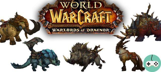 WoW - Raros Warlords of Draenor Mounts