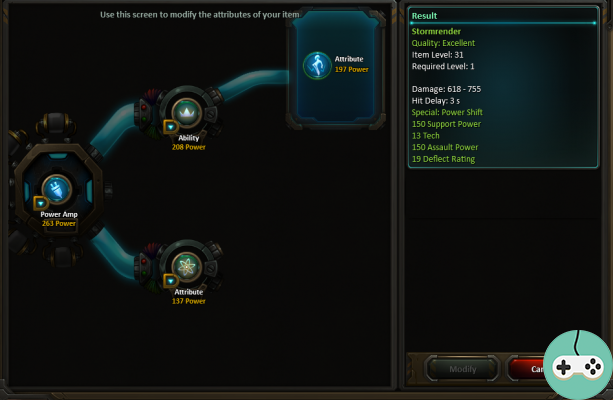 Wildstar - Projetando um slot de equipamento