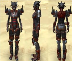 SWTOR - Droide buscador: caza de armaduras