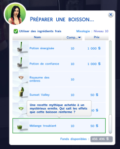 The Sims 4 - Abilità Mixology