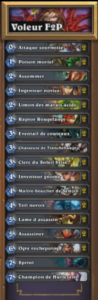 HearthStone: Thief deck f2p