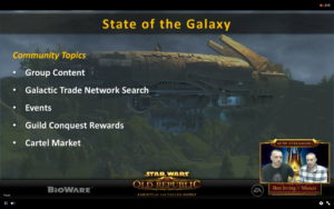 SWTOR - Produtor Livestream 15/01: resumo