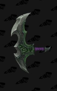 WoW - Legion - visualização do Demon Hunter