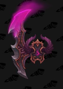 WoW - Legion - visualização do Demon Hunter