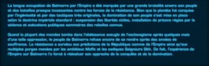 SWTOR - Storico galattico - Repubblica di Balmorra