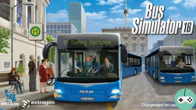 Bus Simulator 16 - Visualização do jogo do Bus Simulator!