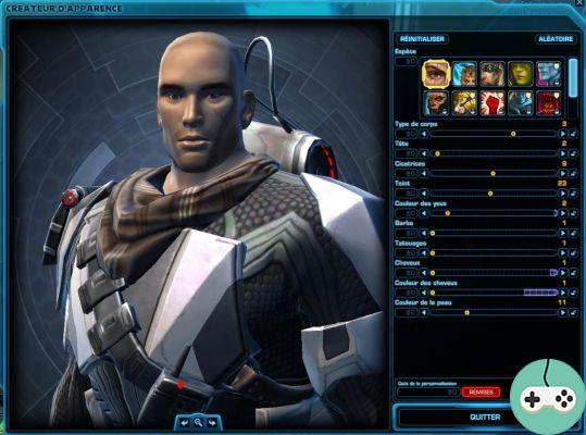 SWTOR: el creador de apariencias