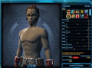 SWTOR: el creador de apariencias