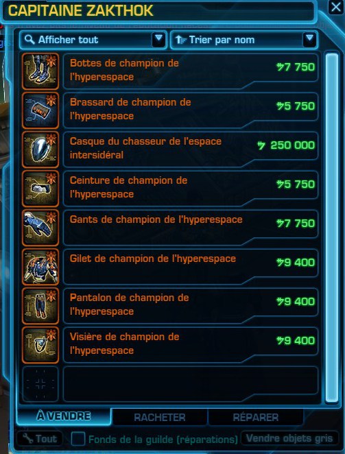 SWTOR - Sistema de reputación (1.7)