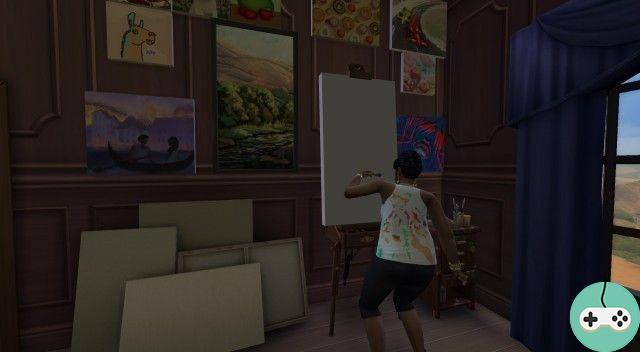 Los Sims 4 - Habilidad de pintar