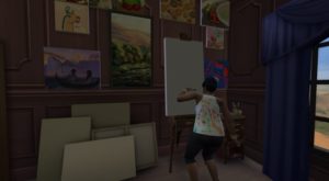 Los Sims 4 - Habilidad de pintar