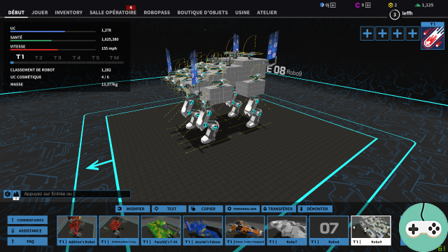 Robocraft - From creation to evolution
