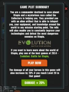 Evolution: Heroes of Utopia - The new mobile game from My.com