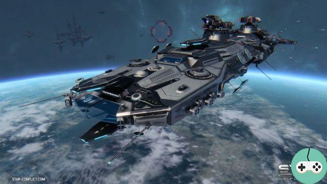 Star Conflict - Chegada dos contratorpedeiros