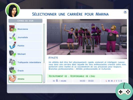 The Sims 4 - Carreira Atlética