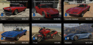 GTA Online: Vehicle Purchase