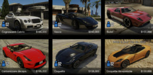 GTA Online: Vehicle Purchase