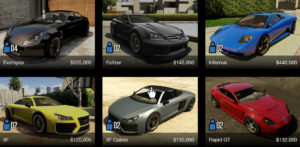 GTA Online: Vehicle Purchase