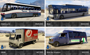 GTA Online: Vehicle Purchase