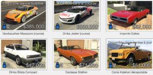 GTA Online: Vehicle Purchase