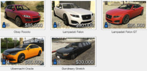 GTA Online: Vehicle Purchase