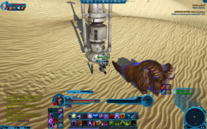 SWTOR - Mini familier Perruche Gold