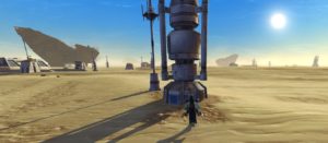 SWTOR - Mini familier Perruche Gold