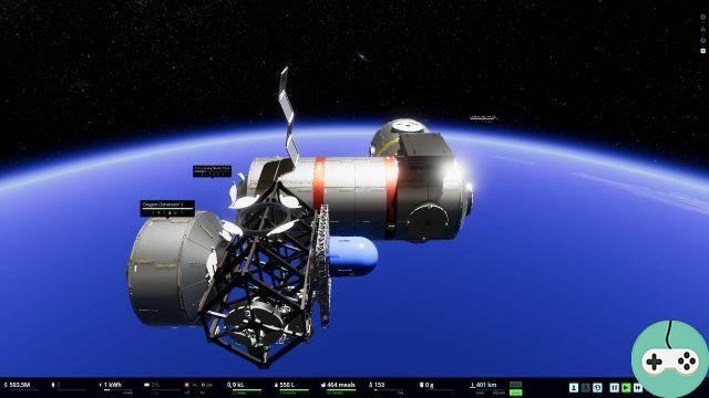 Órbita estável - mantenha a órbita com sua estação espacial