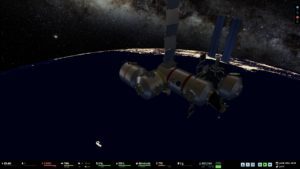 Órbita estável - mantenha a órbita com sua estação espacial