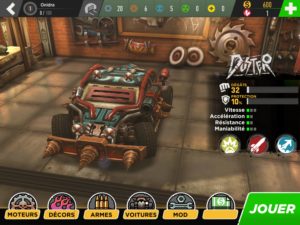 caRRage: un juego de carreras para dispositivos móviles