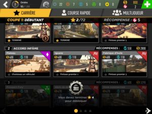 caRRage: un juego de carreras para dispositivos móviles