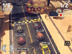 caRRage: un juego de carreras para dispositivos móviles