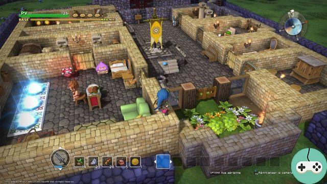 Construtores de Dragon Quest - Layouts