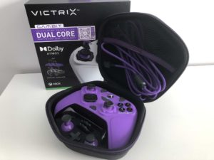 Victrix Gambit: controlador y auriculares