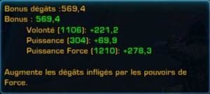 SWTOR - Shadow DPS: statistiche