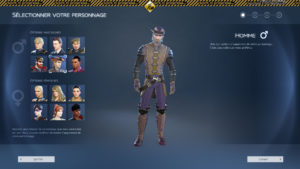 Skyforge - Personalização de personagens