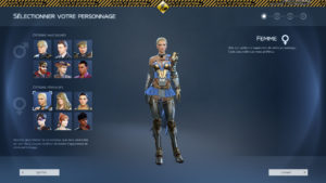 Skyforge - Personalização de personagens