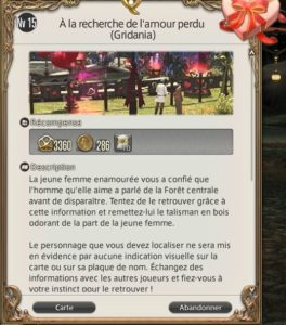 FFXIV - La Valention - Ayuda de búsqueda