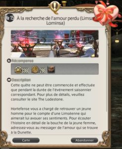 FFXIV - La Valention - Ayuda de búsqueda