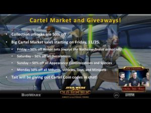 SWTOR - Summary livestream Q / A and recap of KotET.