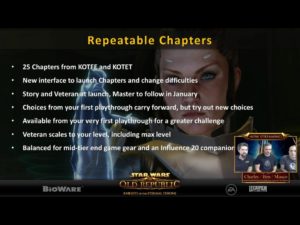 SWTOR - Summary livestream Q / A and recap of KotET.