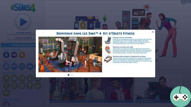 The Sims 4 - Amostra do Pacote de Coisas de Fitness