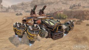 Crossout: únete a los inventores en 0.8.0