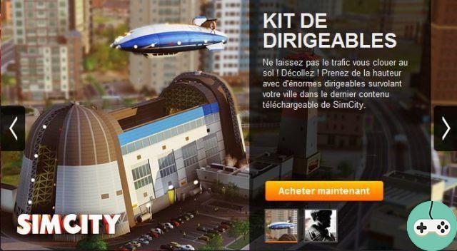 SimCity - DLC: Kit de dirigível