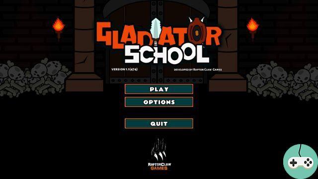 Gladiator School - Those who are going to play greet you!