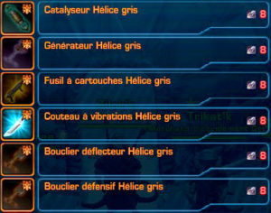 SWTOR - Armas heredadas