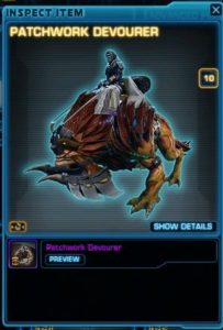 SWTOR - Cartel Market: Apprentice Shadow Pack