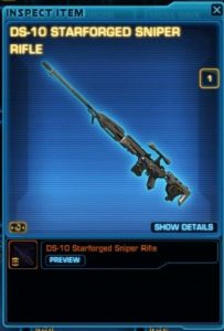 SWTOR - Cartel Market: Apprentice Shadow Pack