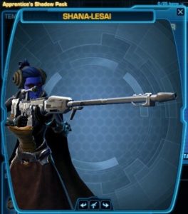 SWTOR - Cartel Market: Apprentice Shadow Pack